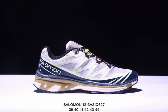 Salomon萨洛蒙 Xt-6 Gore-Tex 百搭舒适 低帮 户外功能鞋 Xm1213Q627