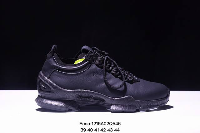 Ecco 2024爱步 15周年经典 #经典和现代工艺品质融合 精选小牛皮面料 百搭休闲老爹鞋 舒适性相当不错 版型楦型非常到位上脚 专柜热销款 独有鞋型设计