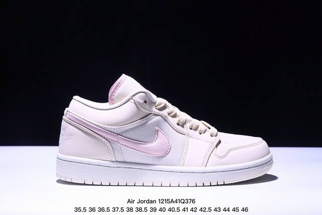 耐克 乔丹air Jordan 1 Low Aj1 乔1 乔丹1代aj1 低帮复古文化休闲运动篮球鞋。该鞋款从 1985 年元年款汲取设计灵感，焕新演绎简约经典