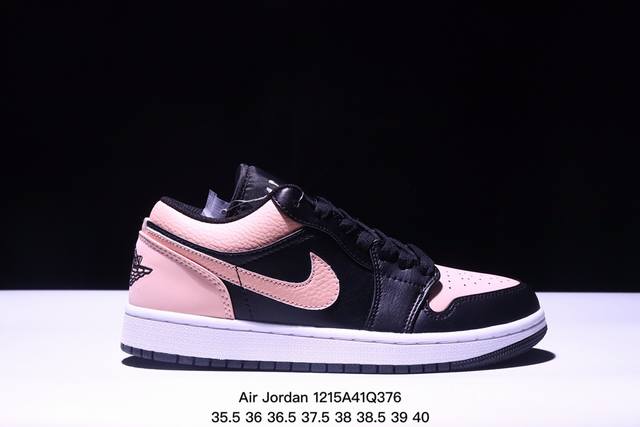 耐克 乔丹air Jordan 1 Low Aj1 乔1 乔丹1代aj1 低帮复古文化休闲运动篮球鞋。该鞋款从 1985 年元年款汲取设计灵感，焕新演绎简约经典