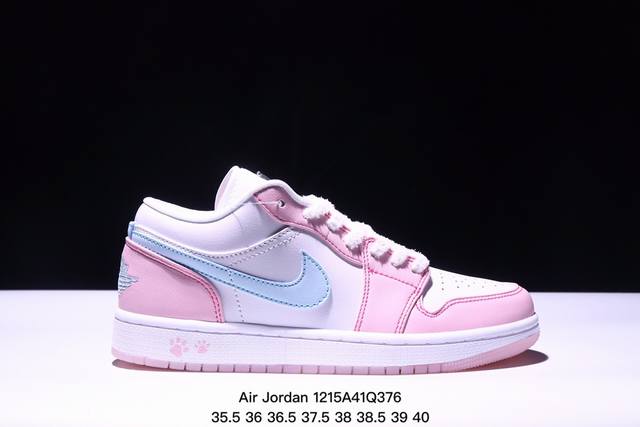 耐克 乔丹air Jordan 1 Low Aj1 乔1 乔丹1代aj1 低帮复古文化休闲运动篮球鞋。该鞋款从 1985 年元年款汲取设计灵感，焕新演绎简约经典