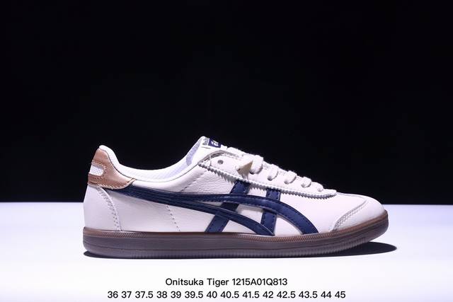 公司级亚瑟士 Onitsuka Tiger Tokuten 复古低帮休闲跑鞋 实拍首发 Tokuten的灵感来源于80年代的室内用鞋 T-Toe前足补强设计 室