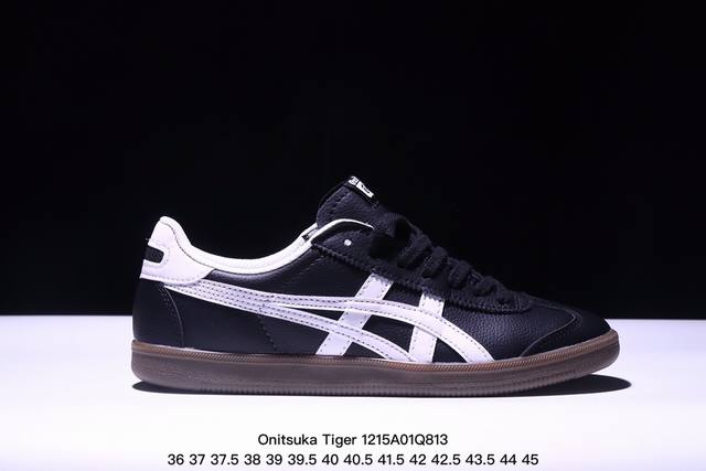 公司级亚瑟士 Onitsuka Tiger Tokuten 复古低帮休闲跑鞋 实拍首发 Tokuten的灵感来源于80年代的室内用鞋 T-Toe前足补强设计 室