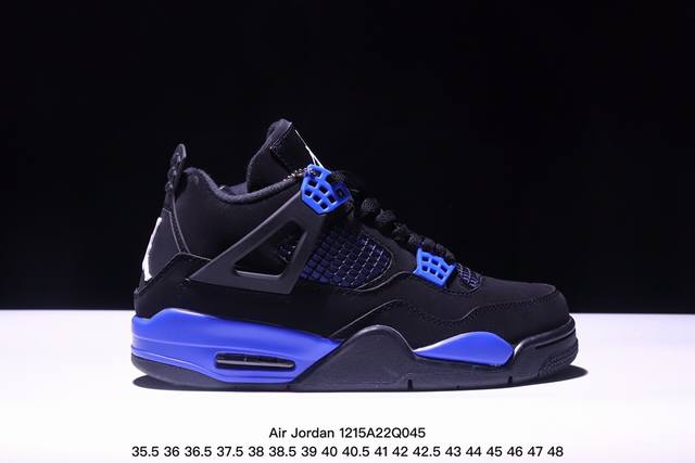 公司级头层皮air Jordan Aj4 Retro 纯原配色 大厂出品 原厂独立模具开发 纯正4代正确鞋型 原厂定制头层压纹皮料 原厂鞋楦打造市面最高工艺 内