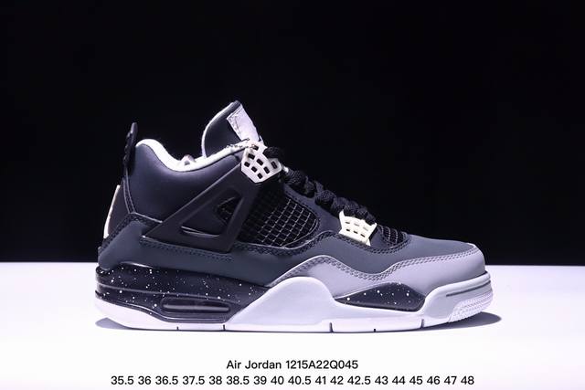 公司级头层皮air Jordan Aj4 Retro 纯原配色 大厂出品 原厂独立模具开发 纯正4代正确鞋型 原厂定制头层压纹皮料 原厂鞋楦打造市面最高工艺 内