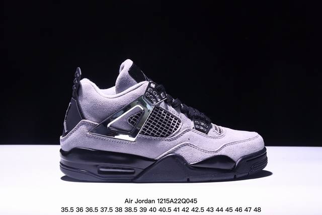 公司级头层皮air Jordan Aj4 Retro 纯原配色 大厂出品 原厂独立模具开发 纯正4代正确鞋型 原厂定制头层压纹皮料 原厂鞋楦打造市面最高工艺 内