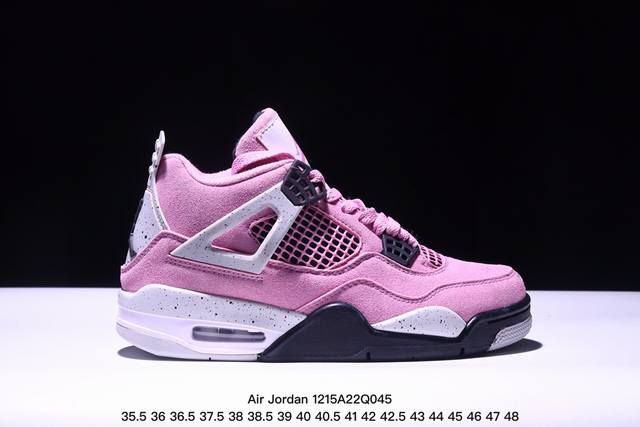 公司级头层皮air Jordan Aj4 Retro 纯原配色 大厂出品 原厂独立模具开发 纯正4代正确鞋型 原厂定制头层压纹皮料 原厂鞋楦打造市面最高工艺 内