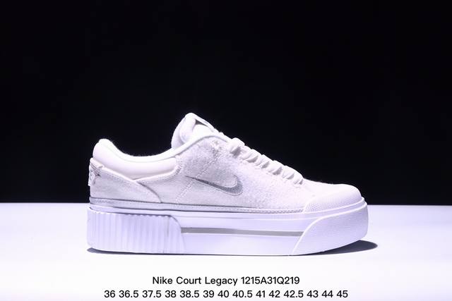 公司级nike Court Legacy 百搭单品 耐克nike Court Legacy学院产物系列系列低帮经典百搭休闲运动小白板鞋 Xm1215Q219