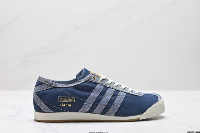 公司级adidas Spzl Denim Italia新款夏季阿甘帆布鞋男款潮流百搭透气休闲男士潮鞋男鞋子板鞋 货号:Hp8903 尺码:40 40.5 41