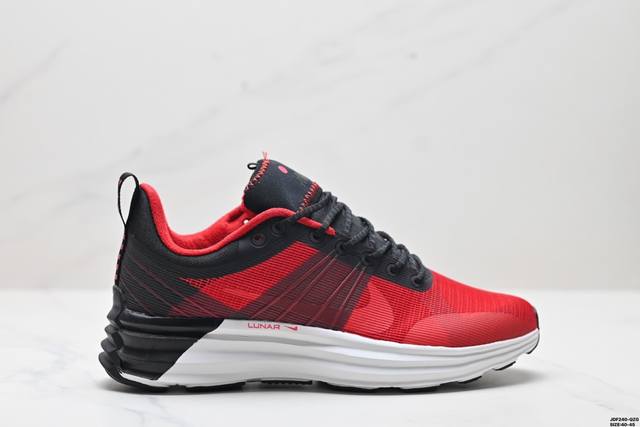 真标nike Lunar Roam 耐克登月系列 透气网面 缓震大底 情侣休闲百搭运动跑步鞋 货号:Dv2440-700 尺码:40-45 Id:Jdf240-