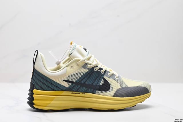 真标nike Lunar Roam 耐克登月系列 透气网面 缓震大底 情侣休闲百搭运动跑步鞋 货号:Dv2440-700 尺码:40-45 Id:Jdf240-