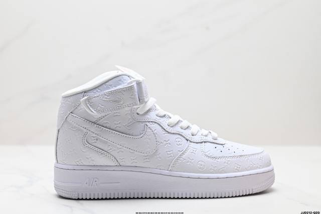 福利 公司级nike Air Force 1 Mid 07 原楦头原纸板 打造纯正中帮空军版型 专注外贸渠道 全掌内置蜂窝气垫 原盒配件 原厂中底钢印、拉帮完美