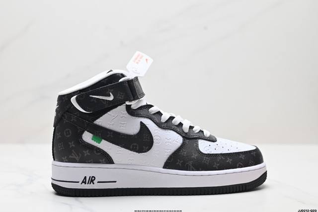 福利 公司级nike Air Force 1 Mid 07 原楦头原纸板 打造纯正中帮空军版型 专注外贸渠道 全掌内置蜂窝气垫 原盒配件 原厂中底钢印、拉帮完美