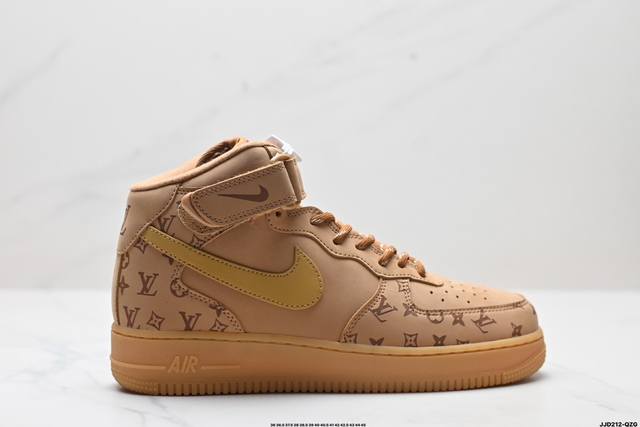 福利 公司级nike Air Force 1 Mid 07 原楦头原纸板 打造纯正中帮空军版型 专注外贸渠道 全掌内置蜂窝气垫 原盒配件 原厂中底钢印、拉帮完美