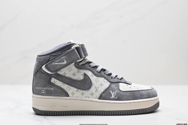 福利 公司级nike Air Force 1 Mid 07 原楦头原纸板 打造纯正中帮空军版型 专注外贸渠道 全掌内置蜂窝气垫 原盒配件 原厂中底钢印、拉帮完美