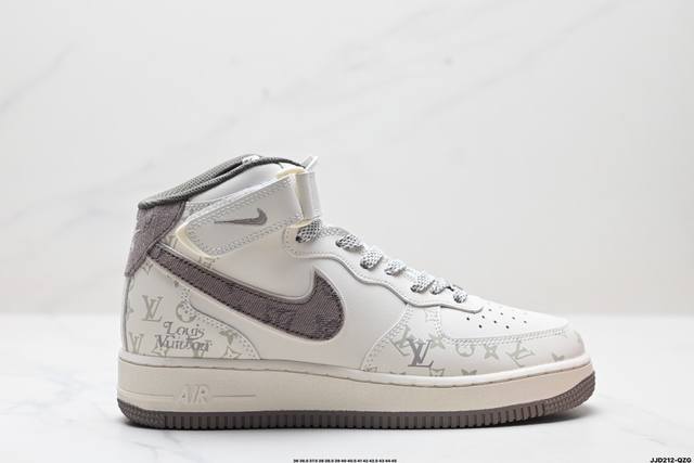 福利 公司级nike Air Force 1 Mid 07 原楦头原纸板 打造纯正中帮空军版型 专注外贸渠道 全掌内置蜂窝气垫 原盒配件 原厂中底钢印、拉帮完美