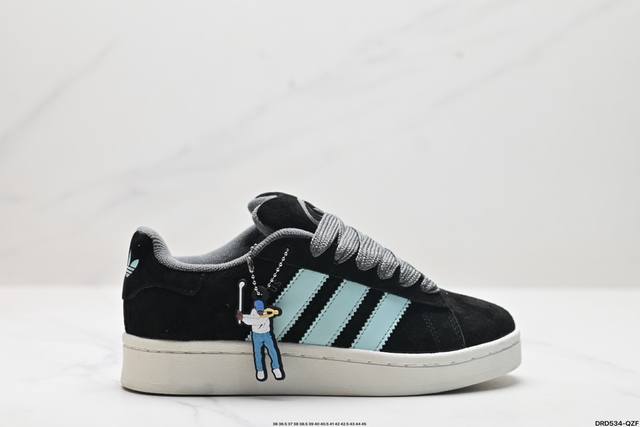 真标阿迪达斯adidas Originals Campus 00S Tko学院系列 面包风经典复古低帮百搭休闲运动板鞋 货号:Jq0740 尺码:36 36.5