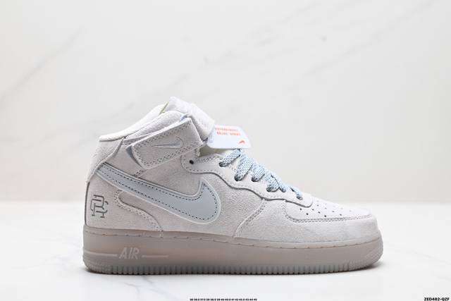 公司级nike Air Force 1 Mid 07 原楦头原纸板 打造纯正中帮空军版型 专注外贸渠道 全掌内置蜂窝气垫 原盒配件 原厂中底钢印、拉帮完美 官方