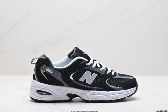 公司级new Balance Mr530系列复古老爹风网布跑步休闲运动鞋 货号:Mr530Fw1 尺码:36 37 37.5 38 38.5 39.5 40 4