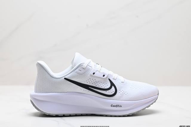 公司级nike Quest 6极速6代网面透气 时尚休闲跑步鞋 简约高科技设计采用多层材料，为双足带来凉爽感受和稳固体验时尚鞋面搭配中足包覆设计，提供稳固贴合感