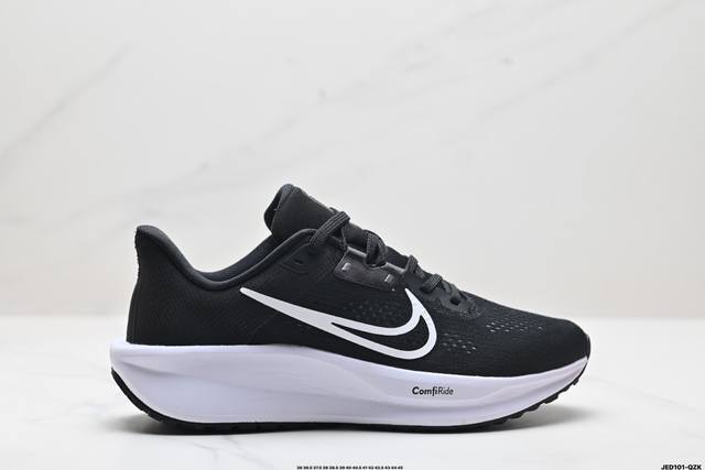 公司级nike Quest 6极速6代网面透气 时尚休闲跑步鞋 简约高科技设计采用多层材料，为双足带来凉爽感受和稳固体验时尚鞋面搭配中足包覆设计，提供稳固贴合感