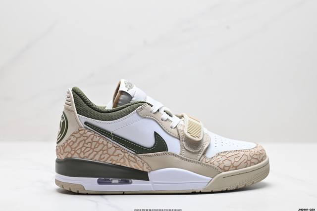 公司级三合一最强合体，多种新配色回归耐克nike Air Jordan Legacy 312 Low”White Grey Fog Blue Red“乔丹最强三