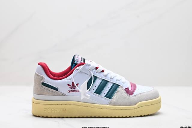 公司级adidas Forum Mod Low Cl三叶草低帮经典魔术贴复古板鞋 男女潮流休闲鞋 官方货号:Hp9148 尺码:36 36.5 37 38 38