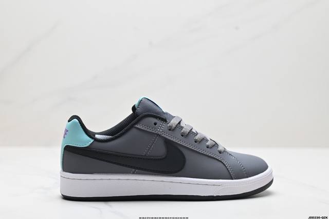 公司级耐克nike Court Royale 运动鞋低帮小白鞋轻便休闲鞋板鞋 货号:Cj9263-101 Size:36 36.5 37.5 38 38.5 3