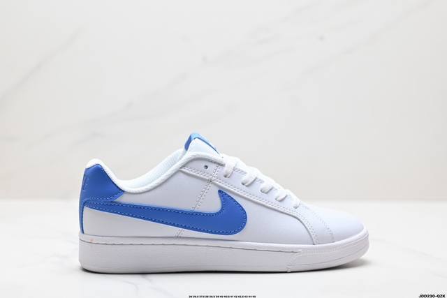 公司级耐克nike Court Royale 运动鞋低帮小白鞋轻便休闲鞋板鞋 货号:Cj9263-101 Size:36 36.5 37.5 38 38.5 3