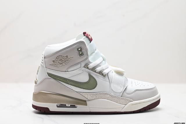 真标nike Air Jordan Legacy 312 High耐克乔丹三合一混合版本高帮文化休闲运动篮球鞋 货号:Hf0745-131 尺码:40 40.5