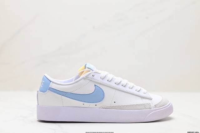 真标nike Blazer Mid‘77 经典百搭低帮开拓者休闲运动板鞋 货号:Dc4769-101 尺码:36 36.5 37.5 38 38.5 39 40