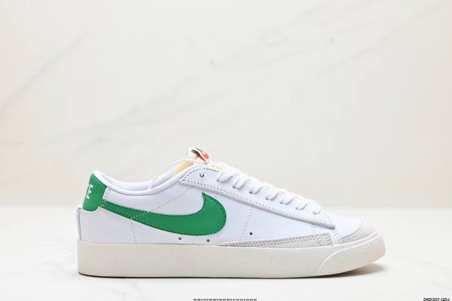 真标nike Blazer Mid‘77 经典百搭低帮开拓者休闲运动板鞋 货号:Dc4769-101 尺码:36 36.5 37.5 38 38.5 39 40