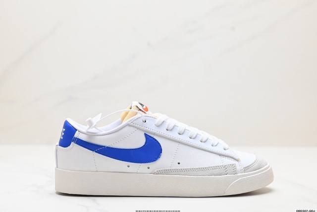 真标nike Blazer Mid‘77 经典百搭低帮开拓者休闲运动板鞋 货号:Dc4769-101 尺码:36 36.5 37.5 38 38.5 39 40