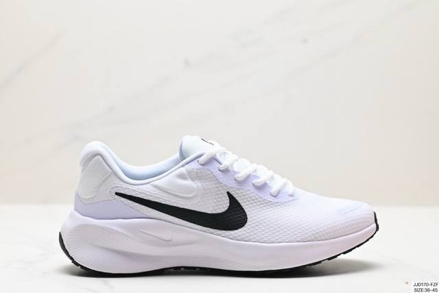 公司级nike Revolution 7透气 低帮 跑步鞋兼顾迅疾外观和稳固脚感，后跟覆面和中足动态支撑巧妙融合，缔造稳定顺畅的迈步体验 货号：Fb2207-0