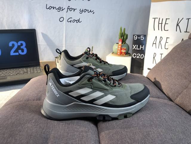 公司级adidas Terrex Anylander 阿迪达斯男款运动鞋灰色系带缓震轻质舒适百搭运动鞋 货号:Id0901 尺码:39-45 Ld:95Xlhc