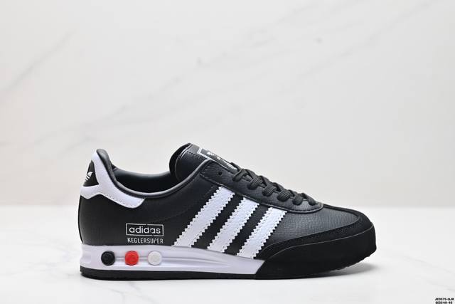 公司级adidas Kegler Super 阿迪达斯 三叶草复古休闲跑步鞋休闲运动鞋 货号:Gy9422 尺码:40-45 Id:Jed575-Qjr