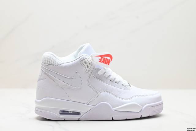 真标nike Flight Legacy 皮革 经典复古风格 减震防滑耐磨中帮 复古篮球鞋 货号:Bq4212-101 尺码:40-47 Id:Jzf538-Q