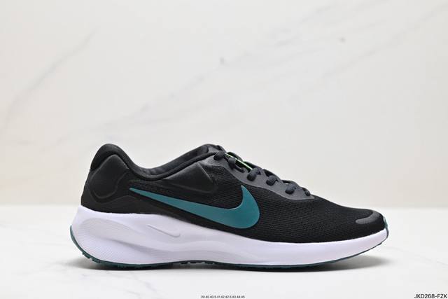 公司级nike Revolution 7透气 低帮 跑步鞋兼顾迅疾外观和稳固脚感，后跟覆面和中足动态支撑巧妙融合，缔造稳定顺畅的迈步体验 货号：Fb2207-0