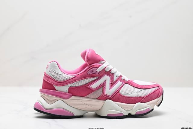 公司级new Balance 公司级版本 Nb9060 联名款 复古休闲运动慢跑鞋 鞋款灵感源自设计师本人对夏日的怀日回忆。鞋面大身由空间双格及磨砂鞋面拼接而生