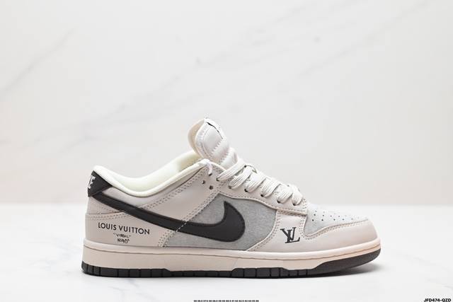 公司级耐克nike Dunk Low 扣篮系列 解构抽绳复古低帮休闲运动滑板板鞋 采用脚感柔软舒适zoomair气垫 有效吸收滑板等极限运动在落地时带来的冲击力