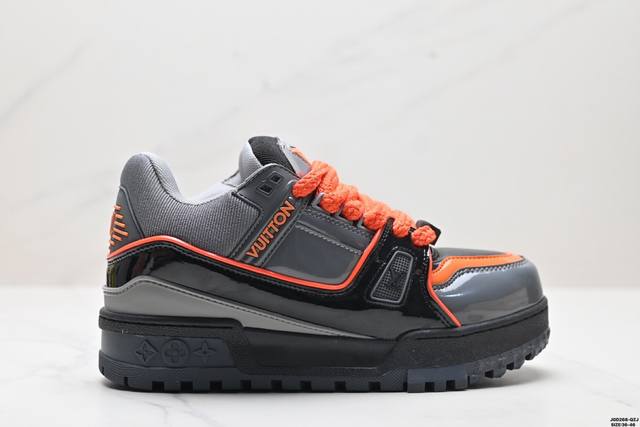 公司级全新lv路易威登louis Vuitton Trainer Sneaker Low休闲运动文化百搭板鞋 尺码:36-46 Id:Jgd268-Qzj