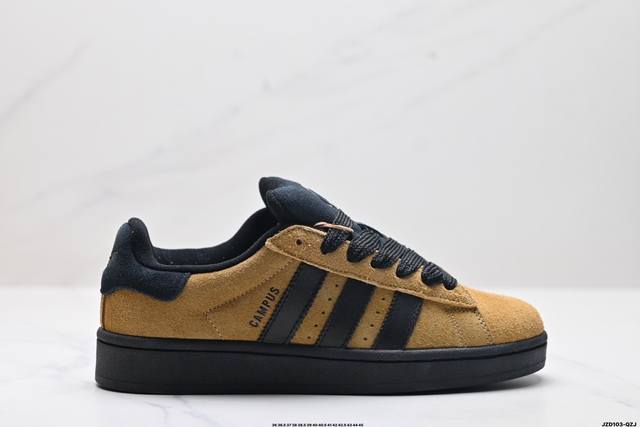 公司级adidas Originals Campus 00S 学院系列 面包风经典复古低帮百搭休闲运动板鞋 货号:Jh8998 尺码:36 36.5 37 38