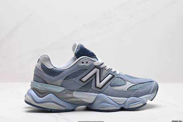 公司级new Balance 公司级版本 Nb9060 联名款 复古休闲运动慢跑鞋 鞋款灵感源自设计师本人对夏日的怀日回忆。鞋面大身由空间双格及磨砂鞋面拼接而生