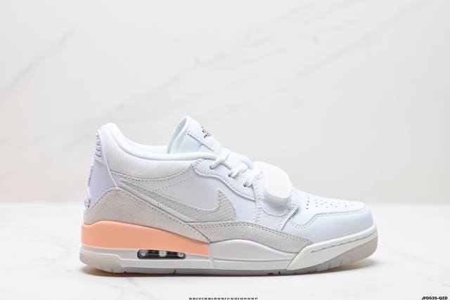 公司级三合一最强合体，多种新配色回归耐克nike Air Jordan Legacy 312 Low”White Grey Fog Blue Red“乔丹最强三