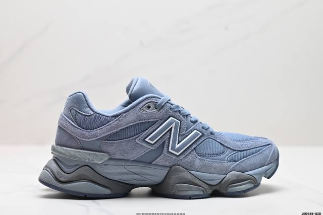 公司级new Balance 公司级版本 Nb9060 联名款 复古休闲运动慢跑鞋 鞋款灵感源自设计师本人对夏日的怀日回忆。鞋面大身由空间双格及磨砂鞋面拼接而生