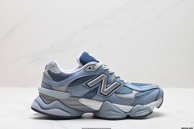 公司级new Balance 公司级版本 Nb9060 联名款 复古休闲运动慢跑鞋 鞋款灵感源自设计师本人对夏日的怀日回忆。鞋面大身由空间双格及磨砂鞋面拼接而生