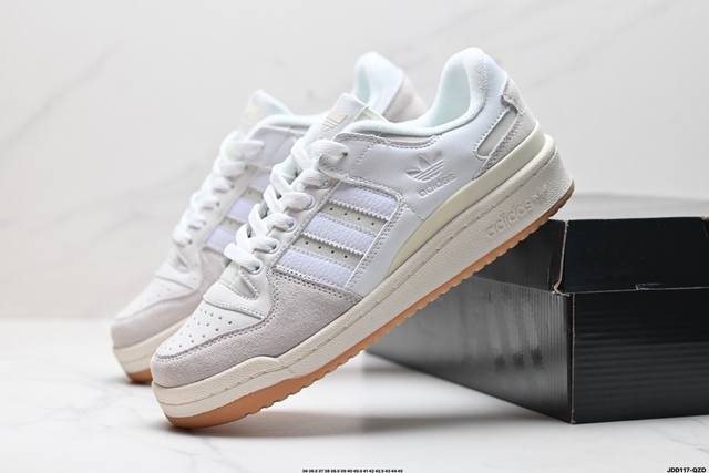 公司级adidas Forum Mod Low Cl三叶草低帮经典魔术贴复古板鞋 男女潮流休闲鞋 官方货号:Ho4903 尺码:36 36.5 37 38 38