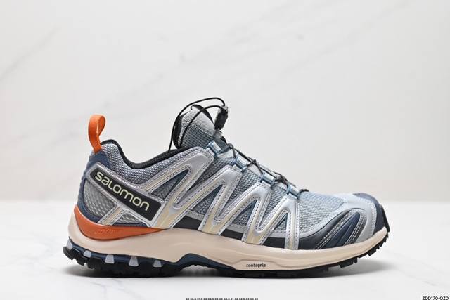 公司级salomon Xt-Quest Adv Beige “ 萨洛蒙 探索者系列户外越野跑鞋 410523 28鞋面采用sensifit贴合技术 全方位贴合包