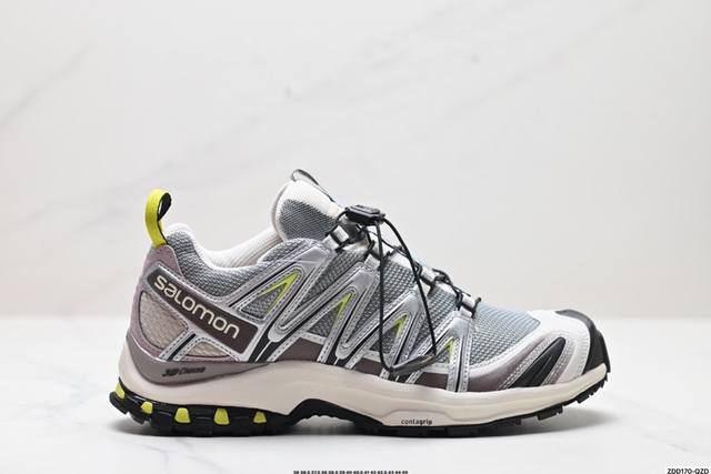 公司级salomon Xt-Quest Adv Beige “ 萨洛蒙 探索者系列户外越野跑鞋 410523 28鞋面采用sensifit贴合技术 全方位贴合包