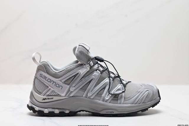 公司级salomon Xt-Quest Adv Beige “ 萨洛蒙 探索者系列户外越野跑鞋 410523 28鞋面采用sensifit贴合技术 全方位贴合包